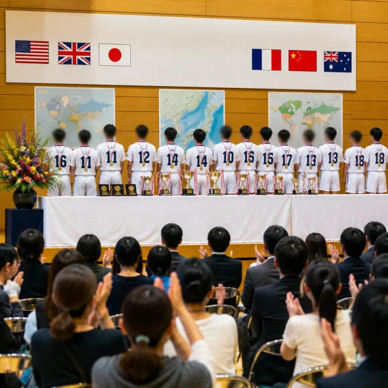 山梨のミニバス女子選抜、国際大会3位報告 若い世代の国際交流が示した意義