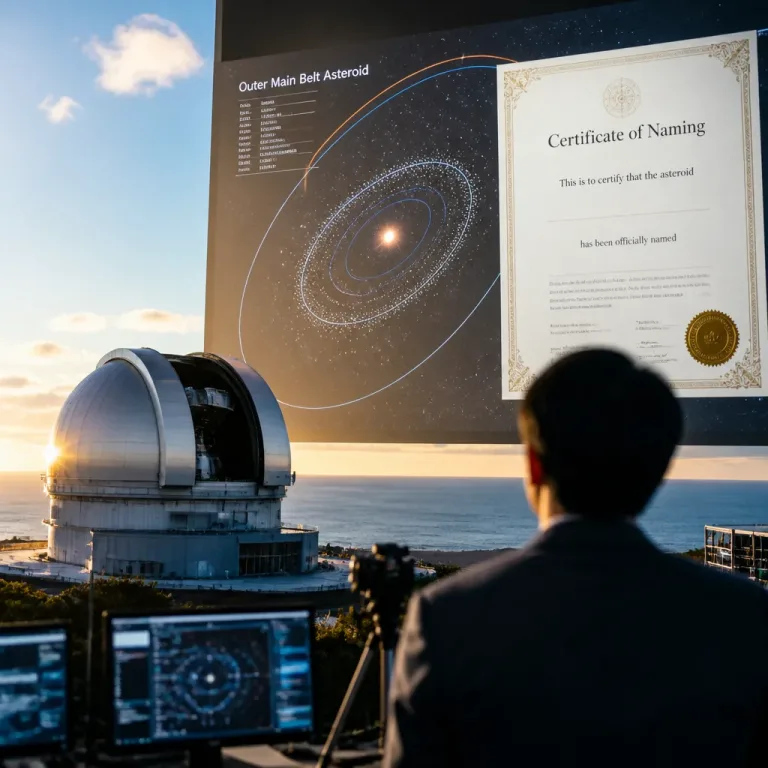 小惑星に刻まれた研究者名、国際評価が示す意味