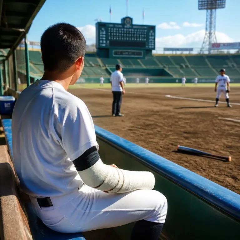甲子園直前に有明のエースが左手骨折、先発回避でチーム運営に影響