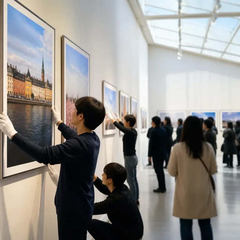 学生がつなぐ日瑞の写真交流、ストックホルムと中野での共同展を実施
