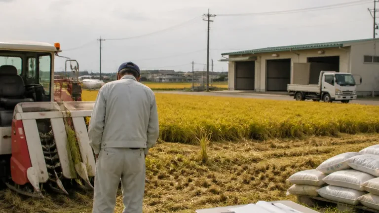 収益見通せぬ米価で経営危機 生産原価下回る見通しで離農の動きも