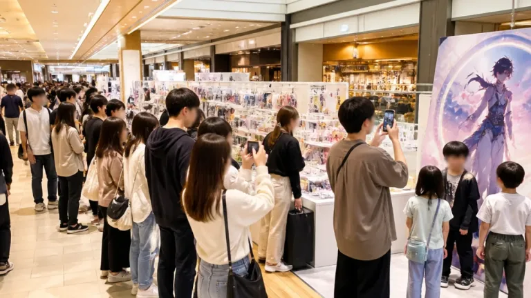 郡山・アティに「呪術廻戦」ポップアップストア期間限定で出店