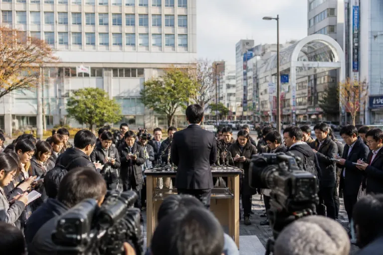 郡山で参政・神谷代表が知事選「現時点で中立」と表明