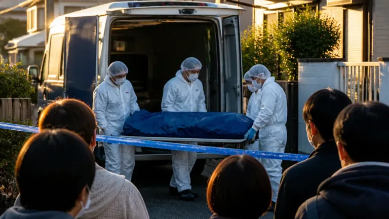 郡山で発生の遺体遺棄事件、司法解剖で頸部圧迫による窒息の疑い