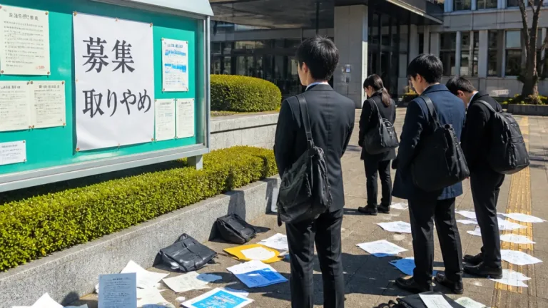 久喜市、来春採用募集を直前に取りやめ 市は人件費削減を説明