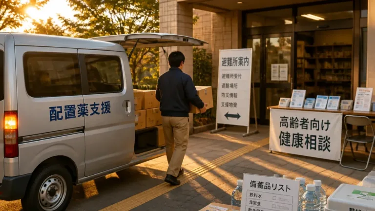 配置薬を活用し防災・健康支援 久喜市と富士薬品が包括連携