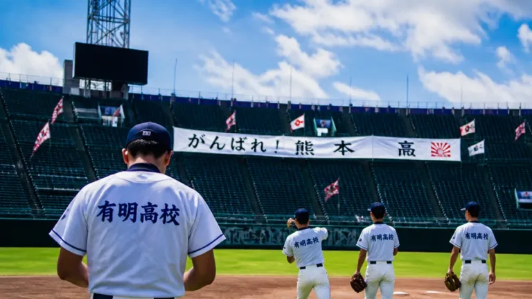 熊本代表・有明、甲子園で被災地へ思い届ける