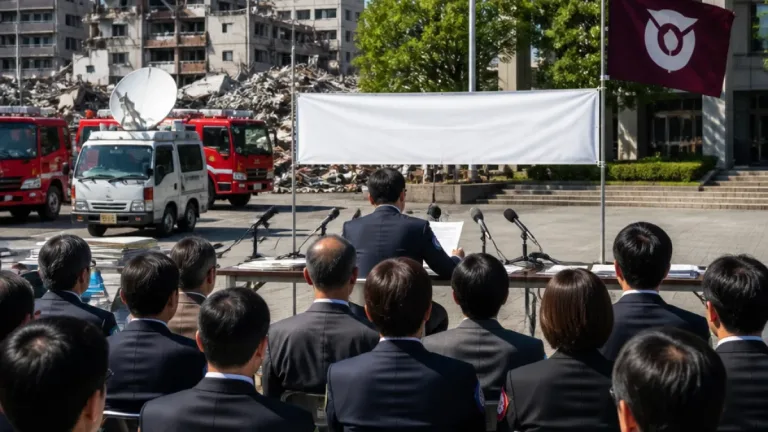 熊本地震支援で財務相が訪問 対策パッケージ策定を表明