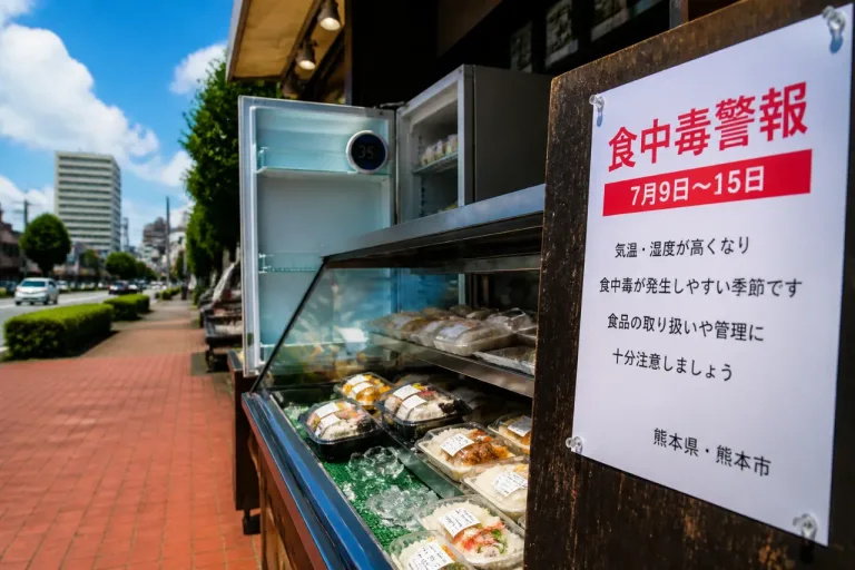 猛暑続きで熊本県が食中毒警報を発令、15日まで注意呼びかけ