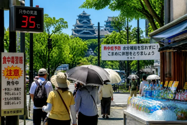 熊本県内で今季初の猛暑日 週末にかけ警戒を