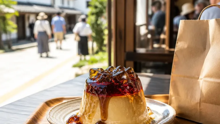 倉敷で人気の「コーヒージュレプリン」復活 美観地区の新たな夏の名物に