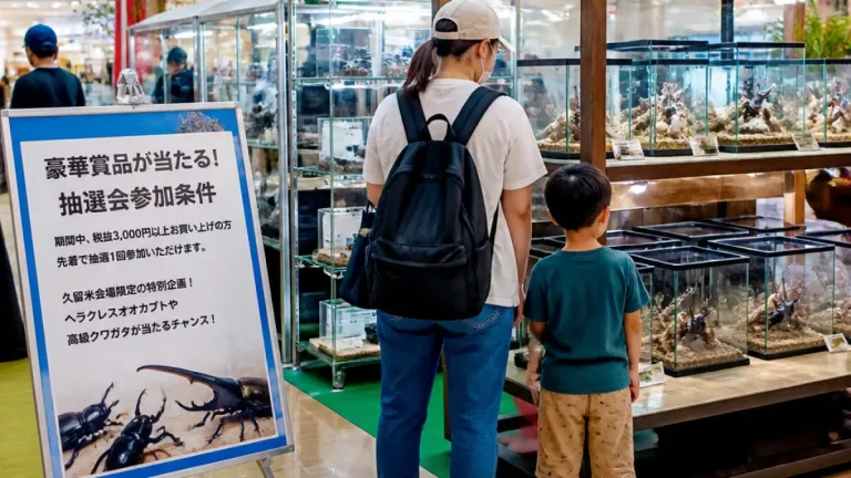 久留米で夏休み特別企画「カブトムシ・クワガタ展」開催へ