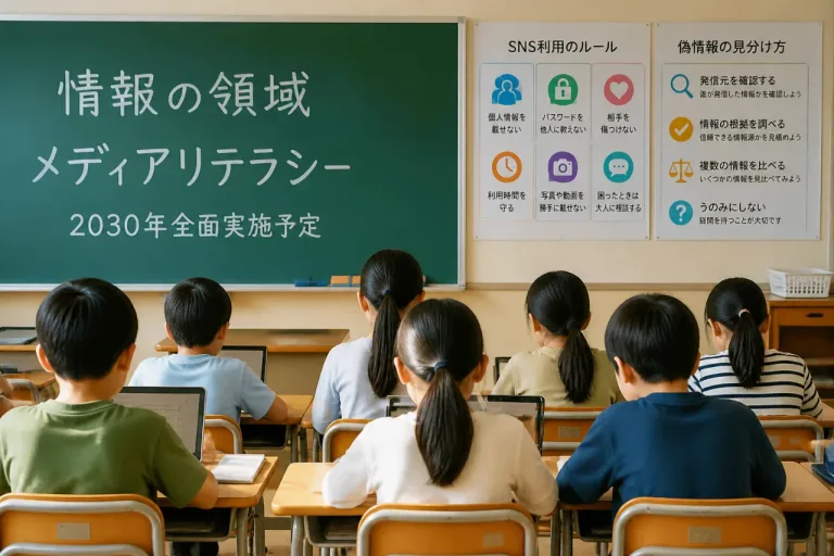 次期学習指導要領、情報教育を教科化へ――SNS・AI時代の基礎力を義務化