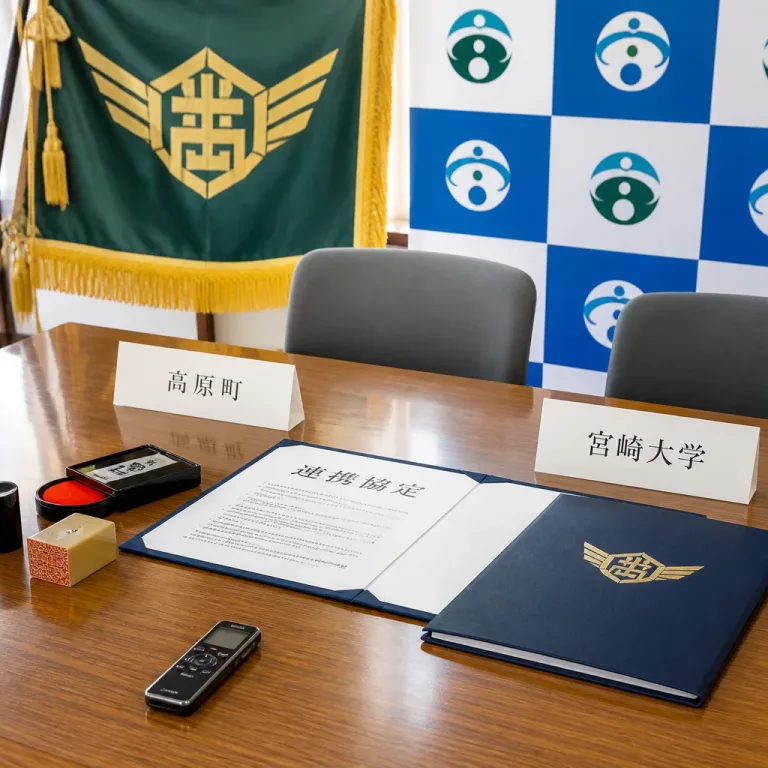 宮崎大学と高原町教委が連携協定 小中一貫校で教育質向上へ