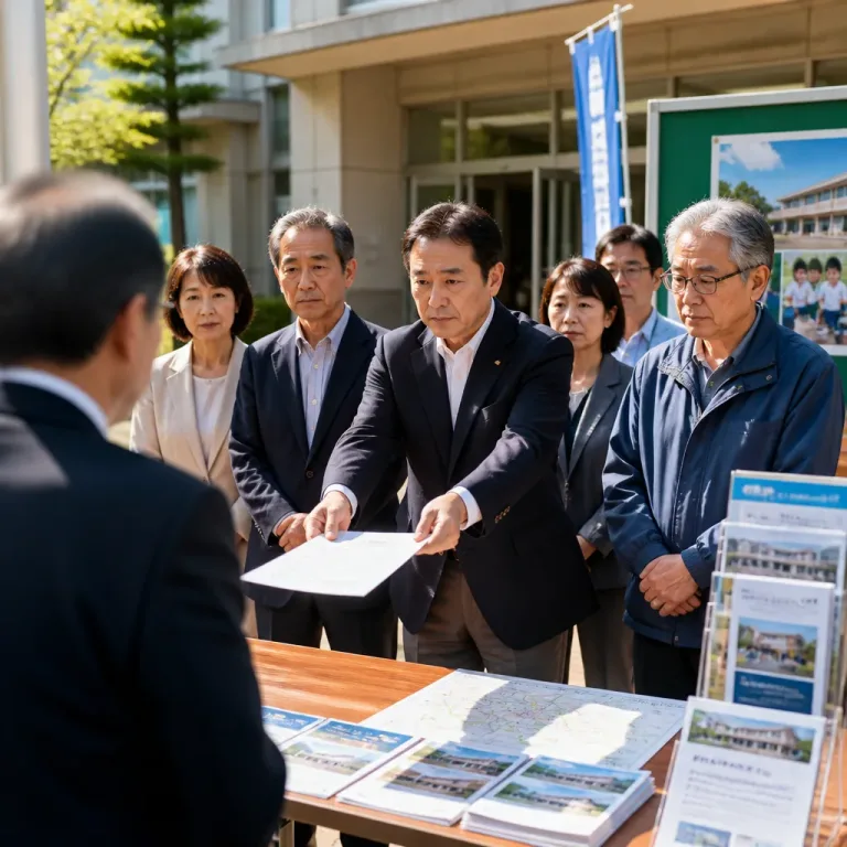 三和地域の小中を義務教育学校に 住民団体が市教委に要望