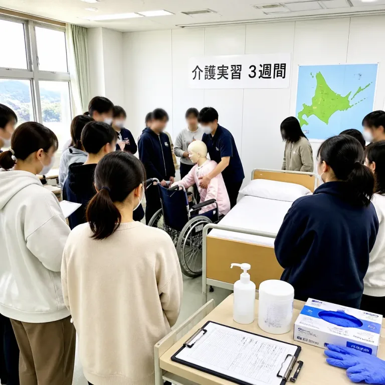 台湾の大学生15人、室蘭で介護技術を3週間学ぶ受け入れ始まる