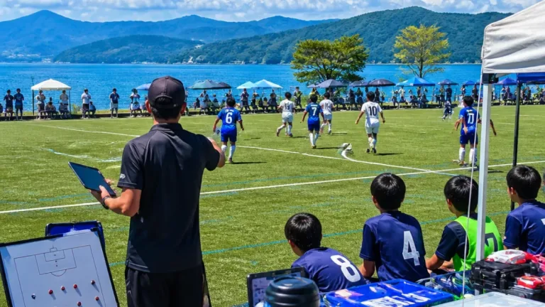 京都・近隣の少年チームが集う「びわ湖高島」大会、地域交流と育成の場に