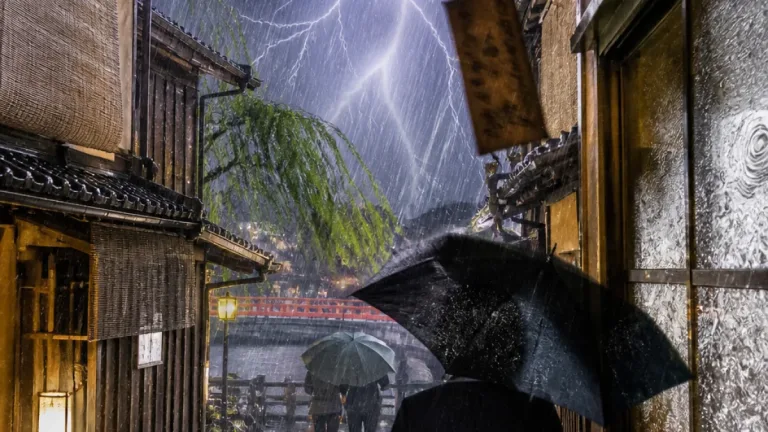 京都で強い雨と落雷・突風の恐れ、注意呼びかけ