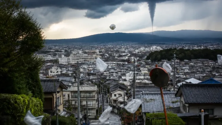京都府南部に竜巻注意報 空の様子に注意を