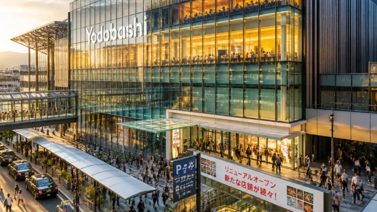 京都ヨドバシが6階と地下2階を同時改装 駅前の集客力強化へ