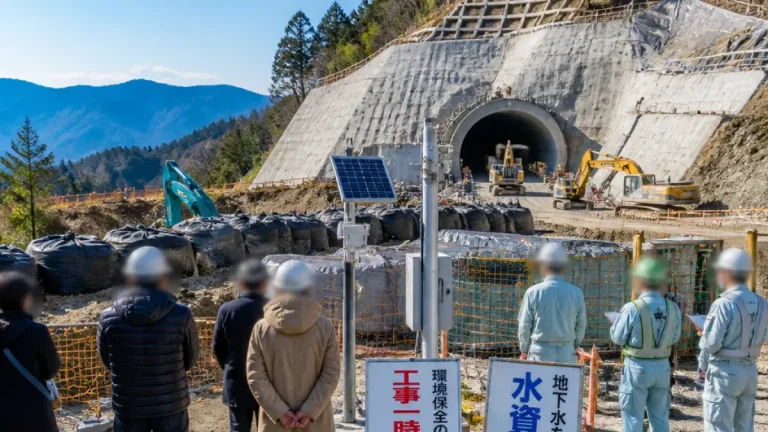 リニア静岡工区協定に「工事中断」を明記、着工前提の条件強化へ