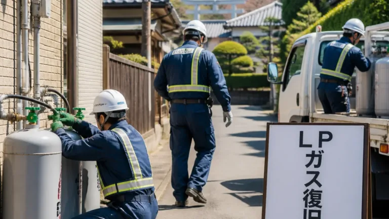 LPガス復旧訓練で連携確認 出雲で全国一斉の取り組み参加