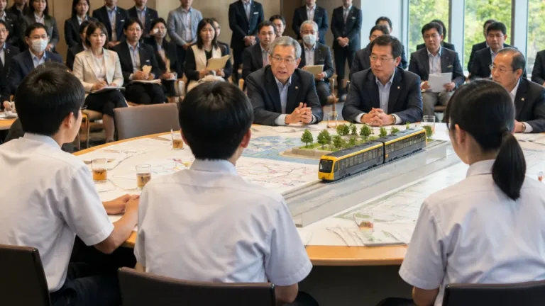 若者と知事が語るLRTの展望と地域課題