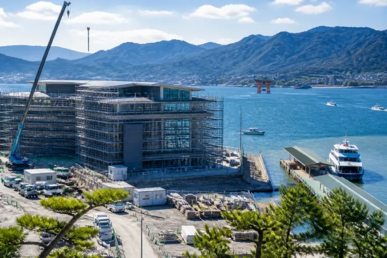 厳島を望むラグジュアリーホテル、廿日市に2028年開業へ
