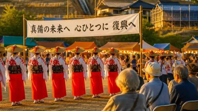 倉敷・真備で復興願う「真備・船穂総おどり」 地域の課題とつながる催し