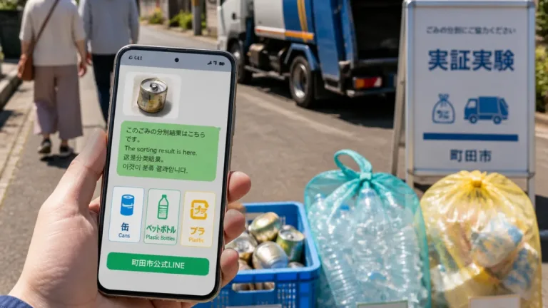 町田が導入へ ＡＩでごみ分別支援の実証実験を開始