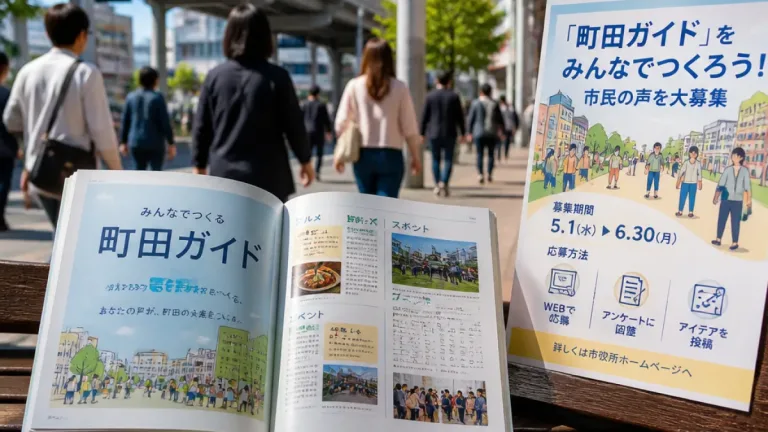 町田版『地球の歩き方』制作決定 市と連携し市民の情報募集へ
