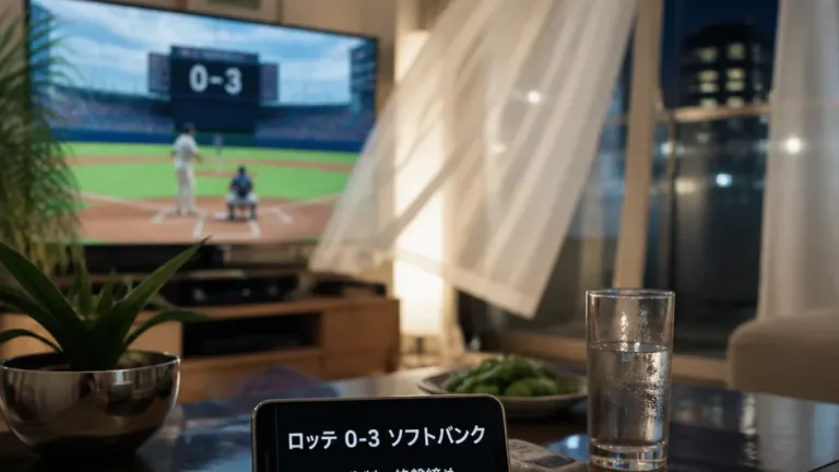 町田から見るプロ野球：ソフトバンクがロッテに快勝、堅実投球で零封