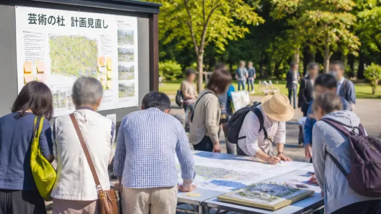 町田、芹ヶ谷公園「芸術の杜」計画を再検討 市民参画で方向性協議へ