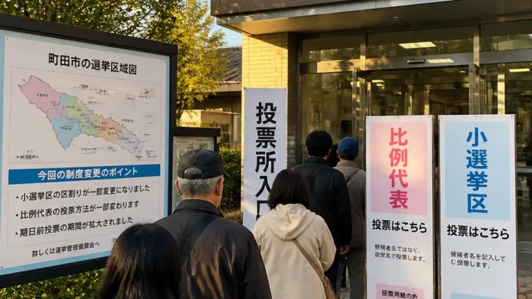 町田有権者に影響する衆院選改革案、比例復活の厳格化示される