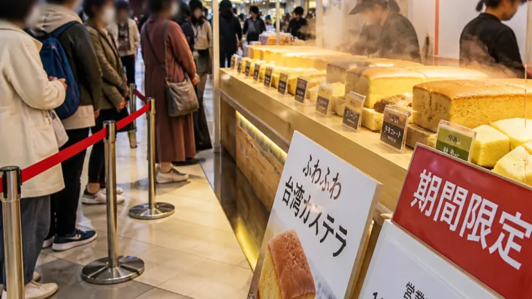 町田モディに台湾カステラ店が期間出店、焼き立て販売で注目