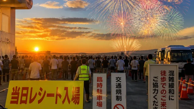 前橋花火 市内施設の屋上開放と鑑賞イベント、当日の混雑対策を明示