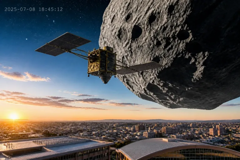 前橋で注目 はやぶさ２が小惑星「トリフネ」を至近撮影