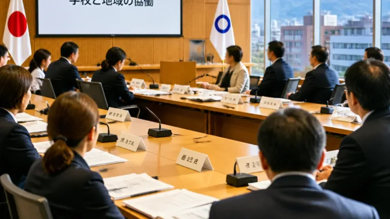 前橋で総合教育会議 学校と地域の協働どう進めるか議論