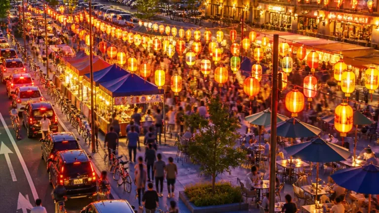 前橋で夏の催し続々 赤城山らんたん祭りや新店オープンで賑わい