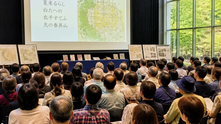万葉歌でたどる飛鳥・藤原の宮都 県内初開催の連携講座に約150人