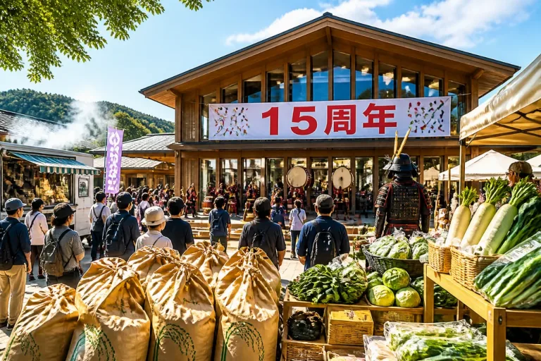 丸森の物産館が刷新、15周年創業祭で町の魅力発信