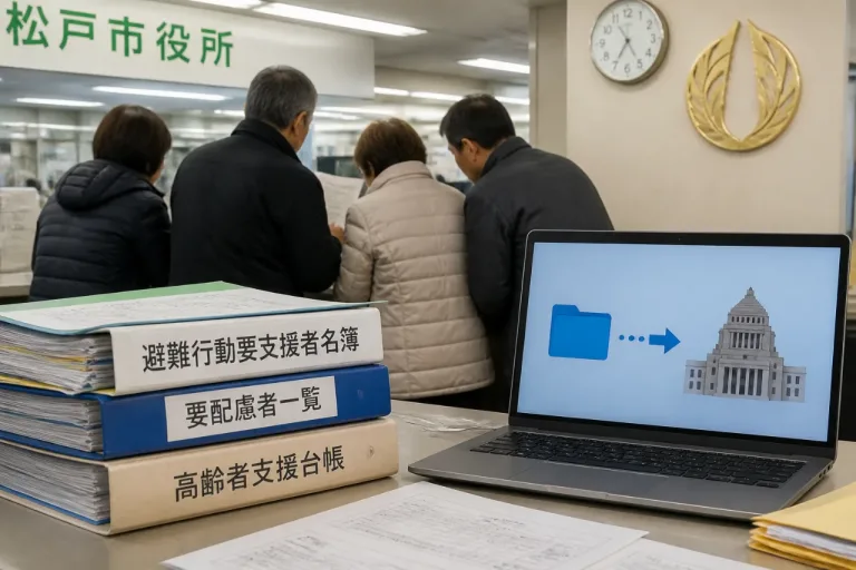 松戸の自治体保有情報 国への提供懸念と現場の監視強化を問う
