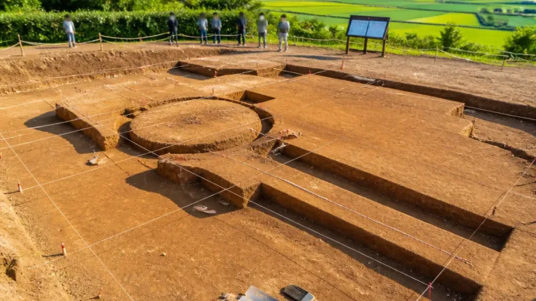 松江で島根県内初確認 東西非対称の四隅突出型墳丘墓
