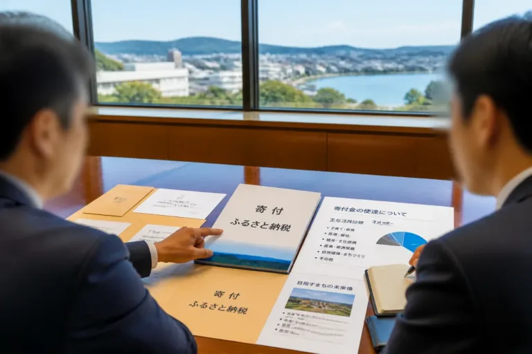 松江に高額寄付 ふるさと納税で市と用途協議