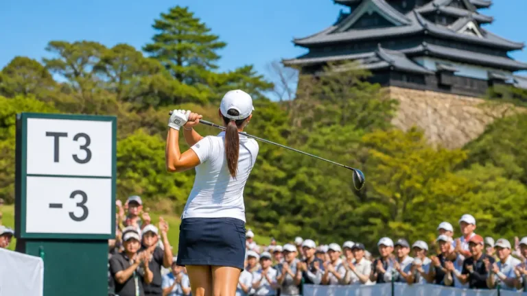 松江出身・浜崎選手、ステップアップツアーで３位タイに食い込む