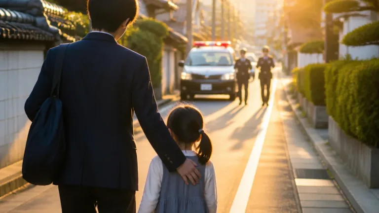 松江で高校生が夜間に迷子の女児を保護 地元署が感謝状