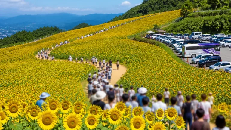 松山から行く夏の見どころ 北竜町「ひまわりの里」見頃