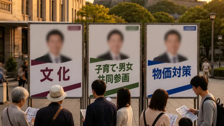 松山市長選、告示直前 候補者の争点と地域への影響