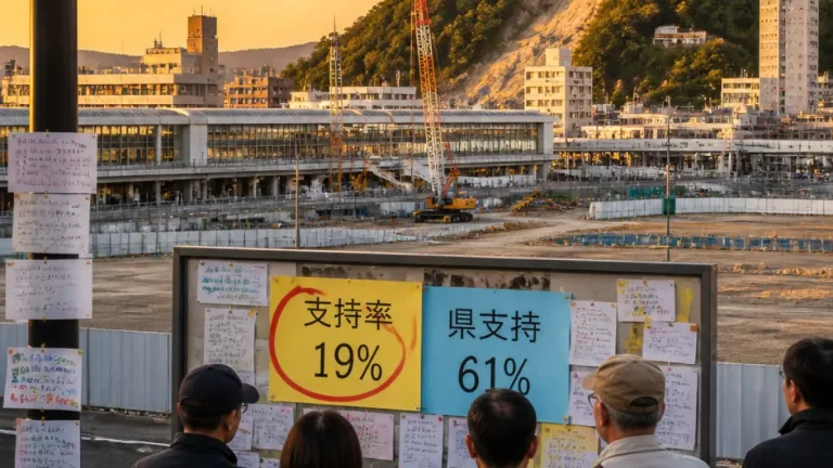 松山市長支持率19％、県知事は61％ 有権者の不満と期待