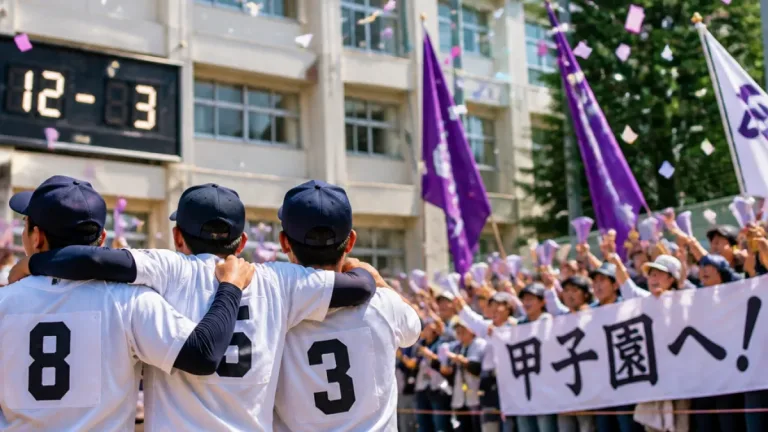 松山の熱狂、甲子園へ──新田が松山学院を破り５年ぶり出場
